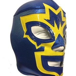 Lucha Libre/Wrestling Mask - Blue/Yellow - Pro Fit